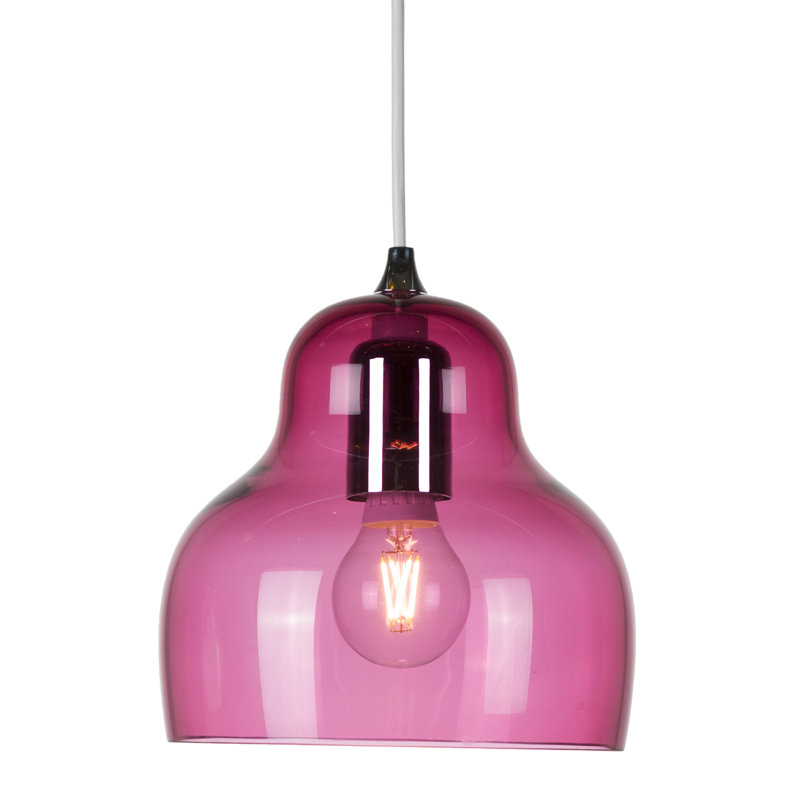 Essentials 1 - Light Single Pendant, Red