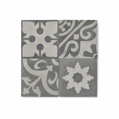 Motif encaustique antique 8 x 8