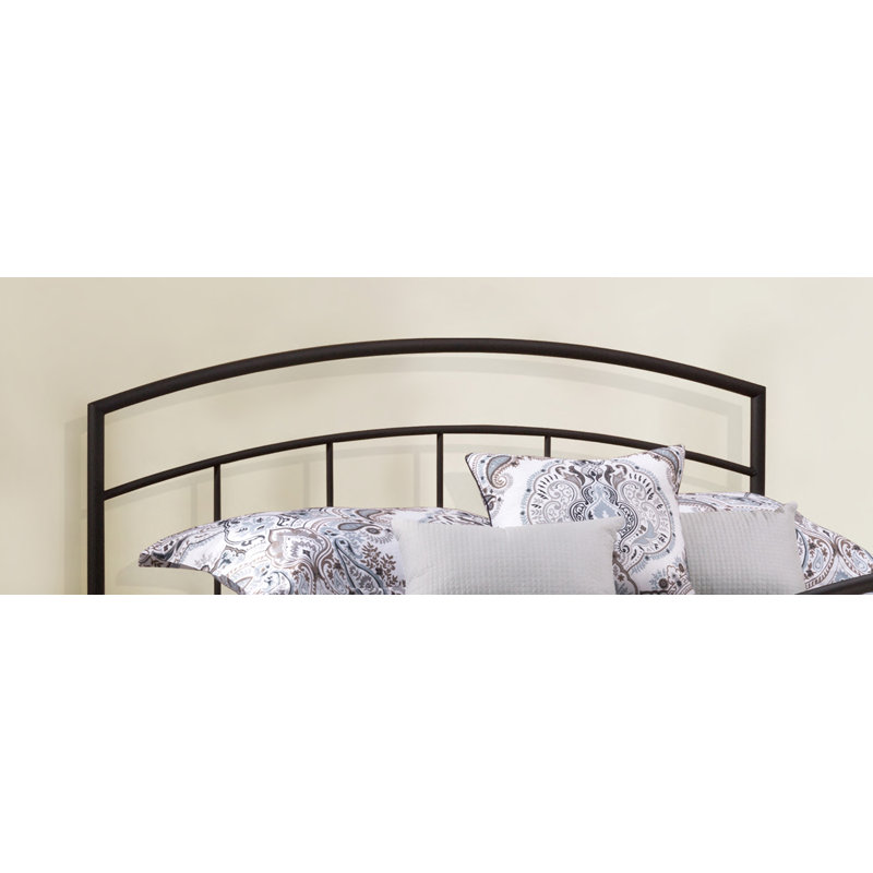 Amielle Metal Spindle Headboard Only, Full, Textured Black