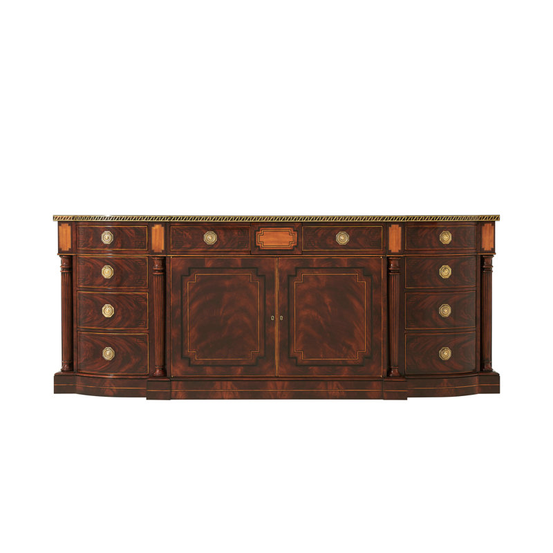 English Cabinet Maker 89.5'' W Sideboard