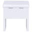 Ensemble coiffeuse avec tabouret relevable Harvey