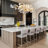Ceramic Leaf Chandeliers Branch Chandelier Brass Hanging Lights Fixtures For Dining Room Living Room Kitchen Island-1671431671-1670379623