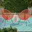 Chaise Anson (ensemble de 2) - Orange-1714389587