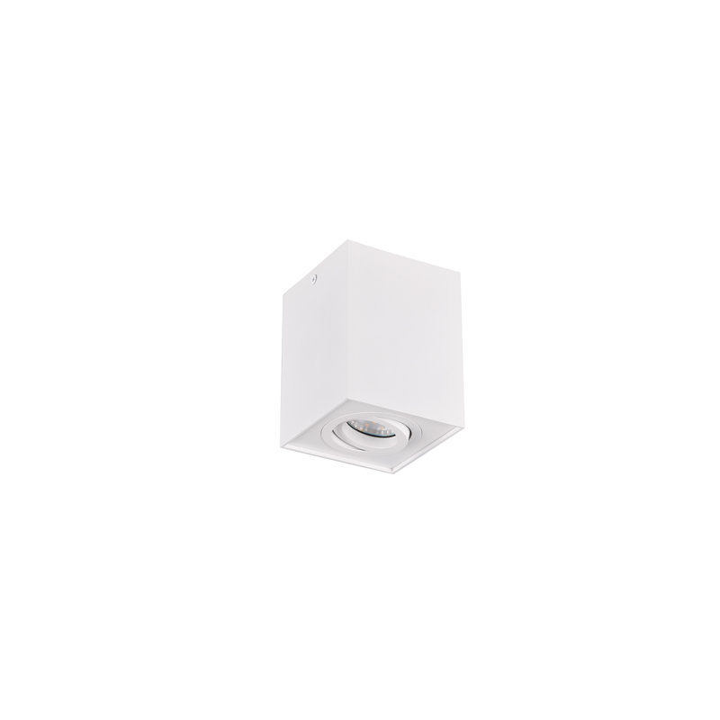 Dias LED Flush Mount, Matte White