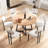 47.2 Inch Round Dining Table Set-807774044-807927216-808026277