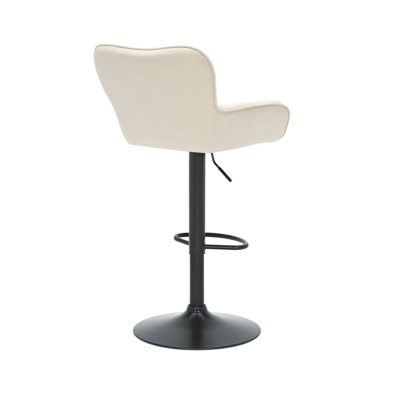 Swivel Upholstered Bar Stool