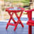 Brently Assembled Folding Round Outdoor Side Table-1104279884