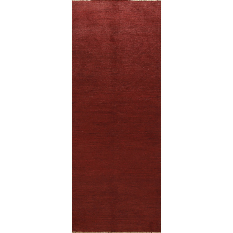 Handmade Gabbeh Oriental Runner Rug 2x9
