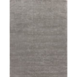 Pavo Tencel Chevron Area Rug in Silver
