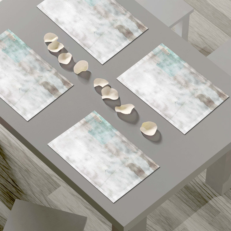 Napperon abstrait en polyester