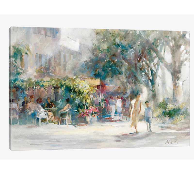 « shading sunday », impression sur toile, H 18 po x l 26 po x P 1,5 po, Toile tendue, Pas de tapis