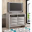 Commode média moderne en argent champagne TV2 avec façades en résine durable et placages en bois véritable pour un rangement élégant-1701488624