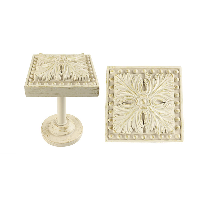 Retenue de rideau 2,75 Abella, Blanc doré de France