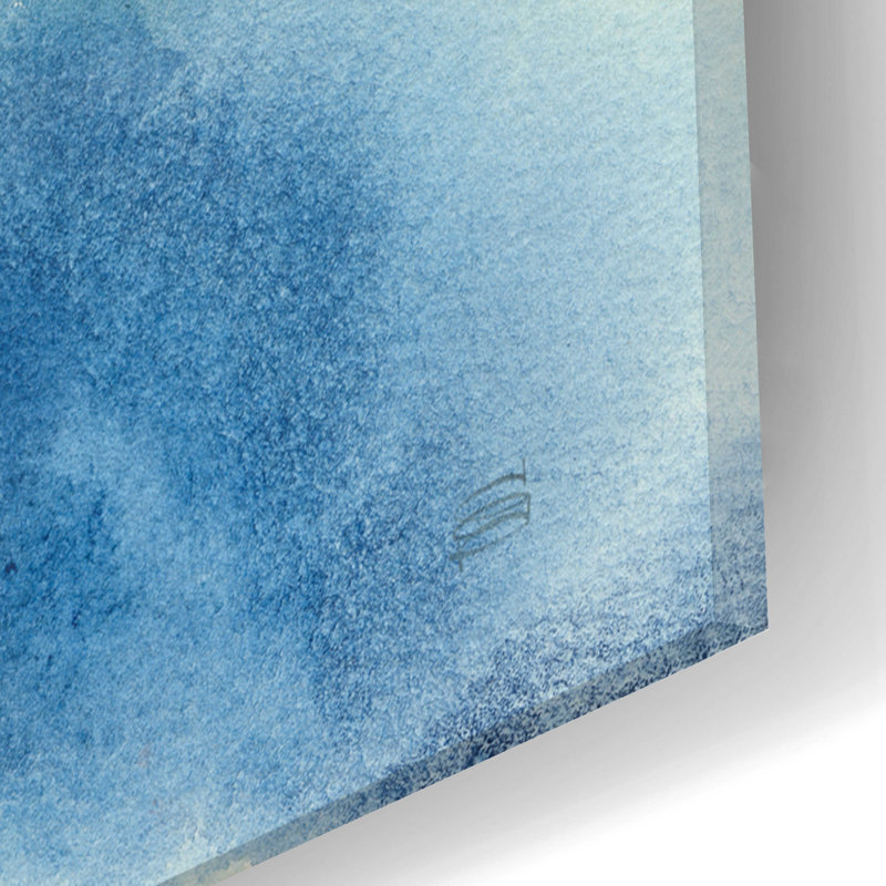 «Indigo Flow II» par Chris Paschke, H 24 po x l 16 po x P 0,2 po