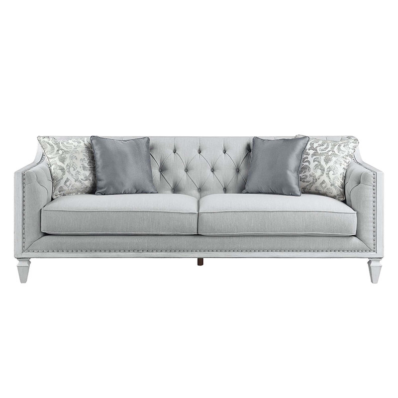Branson Sofa Light Gray Linen