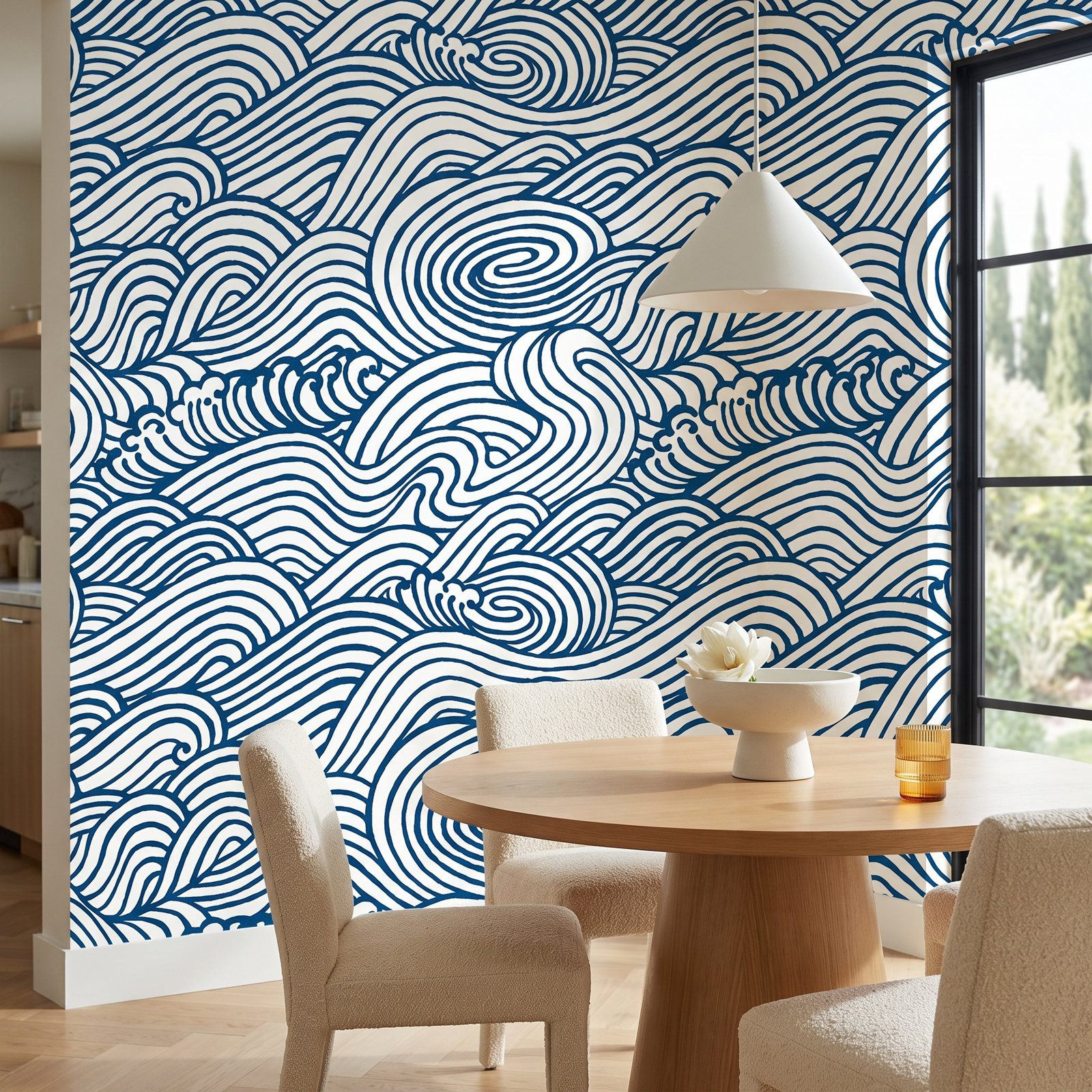 Ryker Wallpaper Double Roll, Navy