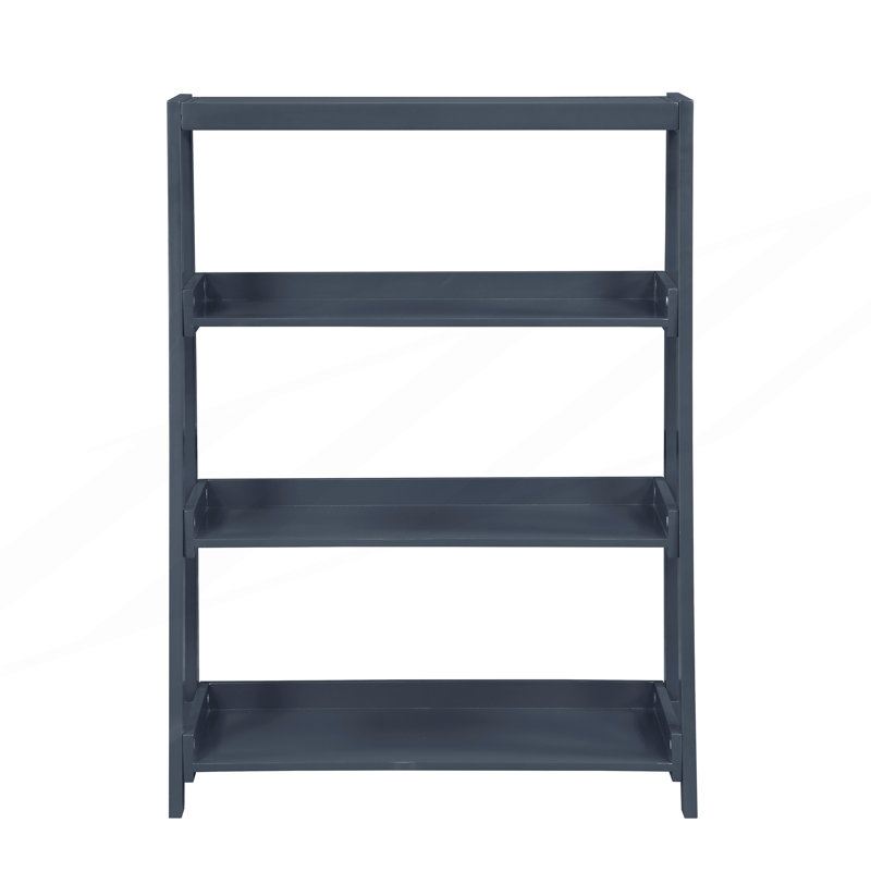 Bibliothèque moderne moderne à 3 tablettes, présentoir en bois durable, 41.05" H x 30.05" W x 14.05" D