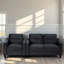 Ensemble de canapé de salon 2 pièces pour causeuse en velours de 54 po avec coussins épaissis et fauteuil simple rembourré-170286906