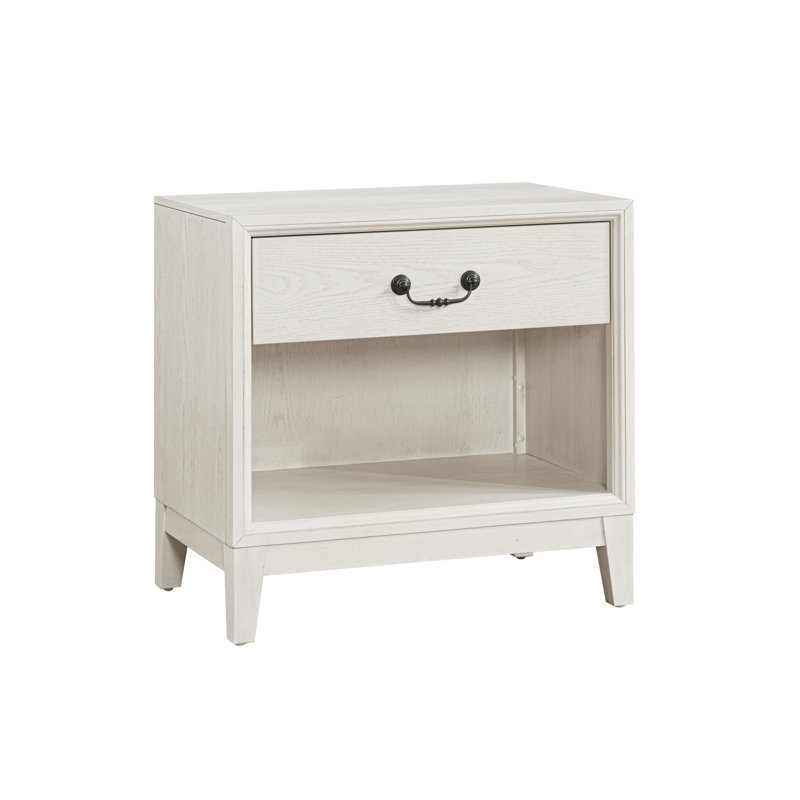 Table de chevet Bartlett (ensemble de 2), Blanc