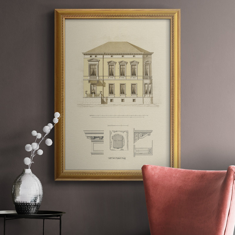 Estate and Plan VI - Toile encadrée de qualité supérieure - prête à être accrochée, H 20 po x l 16 po