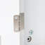 Meuble télé minimaliste avec pont, console de télévision moderne, meuble télé multifonctionnel avec porte en verre trempé-116121203