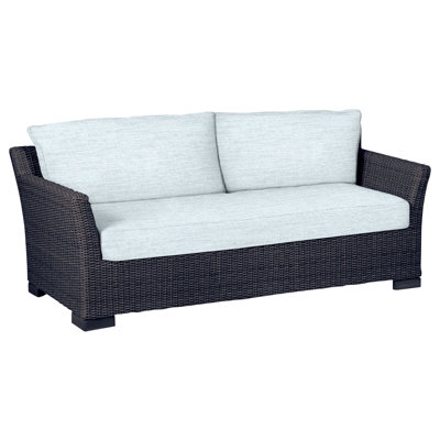 Club Woven Sofa - Black Walnut