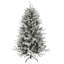 5.91' H Lighted Artificial Pine Christmas Tree