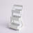 RiverRidge Home Lightweight Portable 3-Shelf Storage Caddy Organizer - White