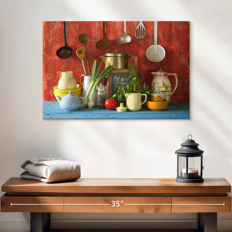 Senne Organized Kitchen Utensils, 16" H x 24" W