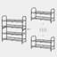 6 Pair Stackable Shoe Rack