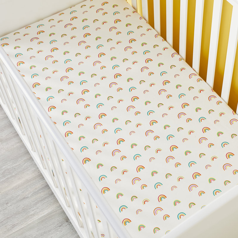 2 PACK COTBED SHEETS - RAINBOW DREAMS
