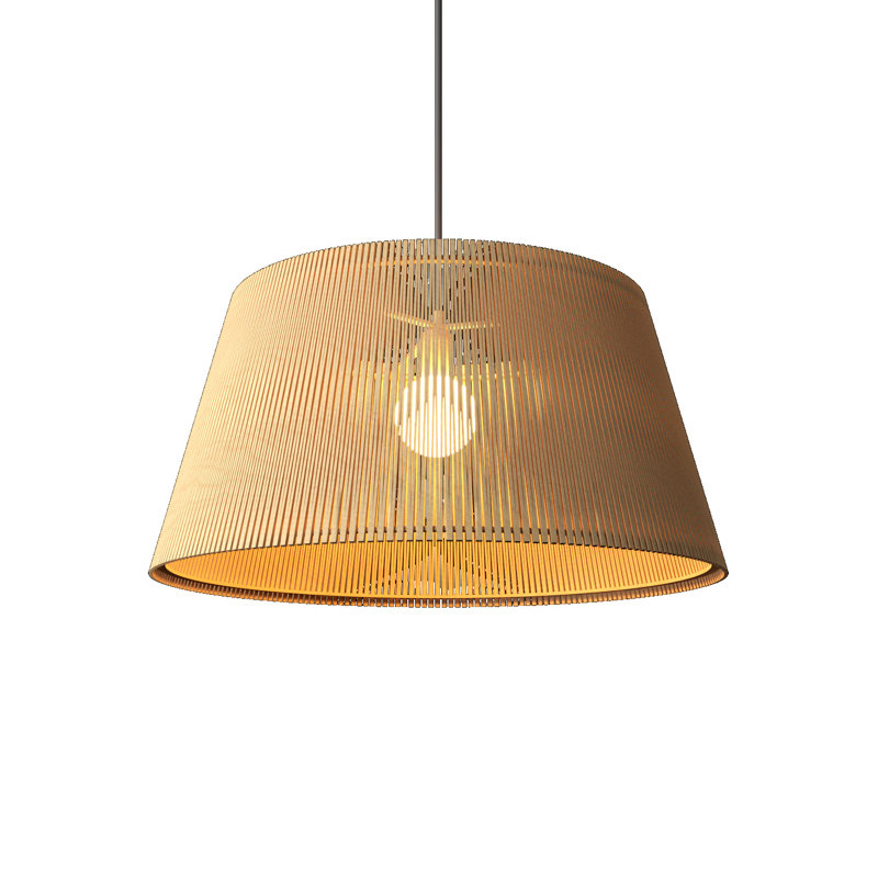 Luminaire suspendu Living, Érable, H 11,81 po x l 23,62 po x P 23,62 po