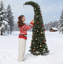 Arbre de Noël 7 pi avec lumières DEL-1423676903