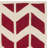 Deedie Hand Tufted Wool Chevron Rug-851761310