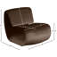 Fauteuil d'appoint en velours Koco-1409356725