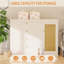47.2'' 4 Drawer Changing Table With 1 Cabinets, Solid Wood Diaper Table