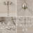 Elegant 8-Light Clear Bubble Glass Chandelier