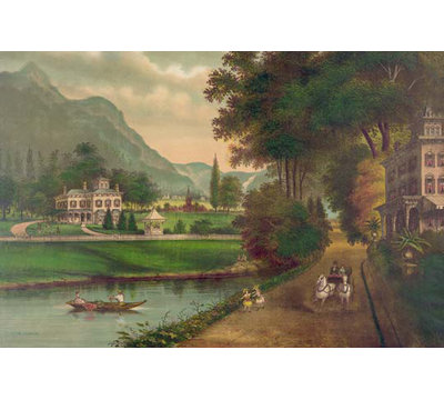 «Summer Scene in the Catskills», impression