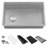 Ruvati 30-inch Apron-front Workstation Farmhouse Kitchen Sink 16 Gauge Stainless Steel Single Bowl