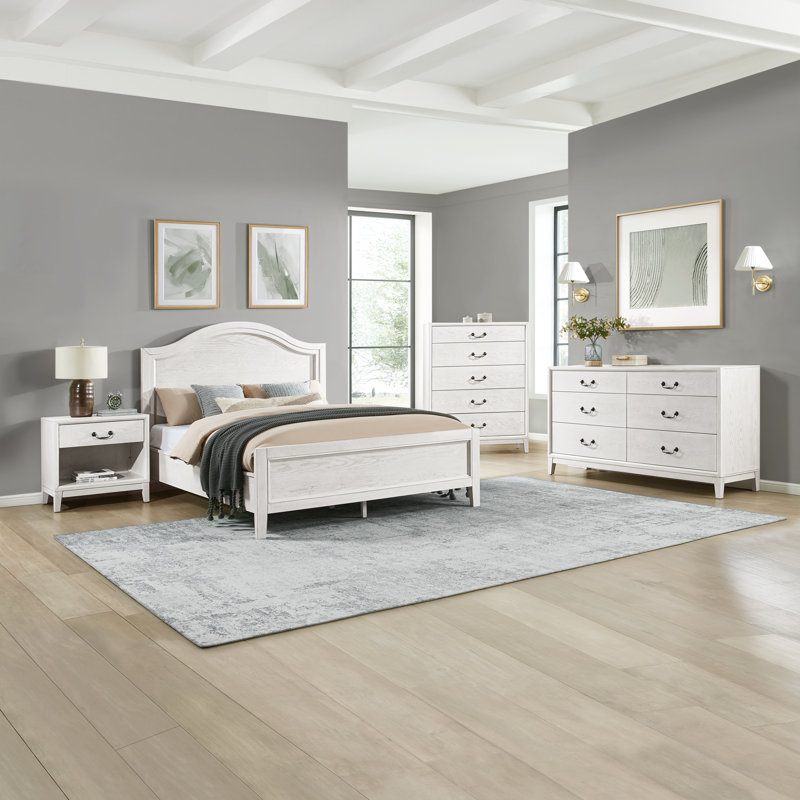 Bartlett 5PC Set, White, King