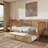 Rattan Daybed with Trundle-1111213567