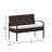 Accomac 4 Piece Outdoor Patio Seating Set with Steel Frame and Cushions-234220039