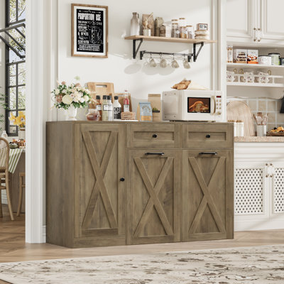 Tilt Out Trash Cabinet, Free Standing Kitchen Storage Cabinet, For Kitchen Living Room