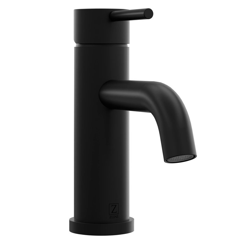 ZLINE Palisades Elegant Single Handle Bath Faucet in Matte Black, Matte Black