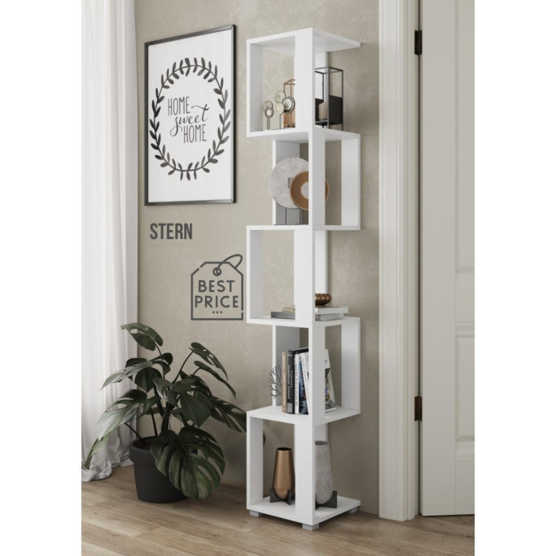 168cm H x 29cm W Standard Bookcase, White