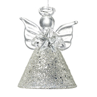 4cm Glass Hanging Figurine Ornament