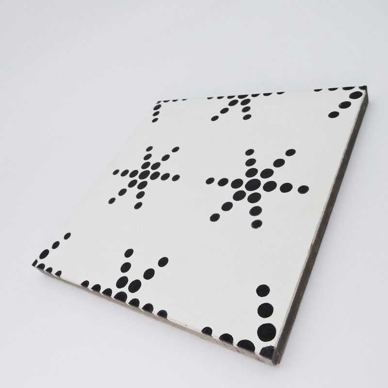 Carreau de mur et plancher à motif ciment 8 po x 8 po Paris