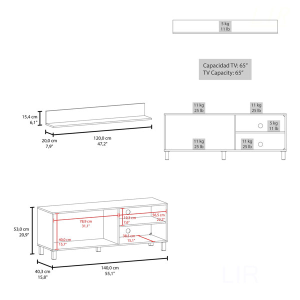 Dimensions du produit