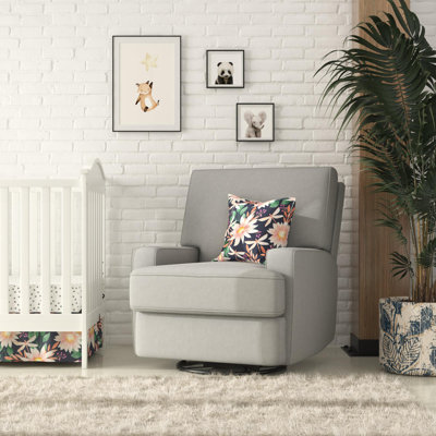 Fauteuil oscillant, inclinable et pivotant rembourré Abingdon