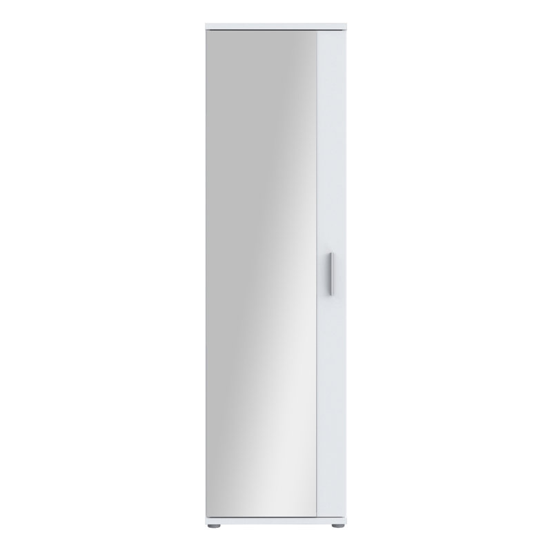 14 Pair Shoe Storage Cabinet, White